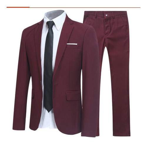 Y Traje De Dos Piezas Para Hombre, Traje De Boda, Traje