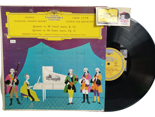 Lp - Acetato - Wolfgang Amadeus Mozart - Beethoven - 1960