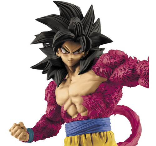 Figura Ss4 Son Goku Dragon Ball Full Scratch 18cm Bandai /u