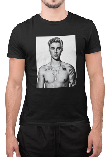 Playera De Justin Bieber Para Niño O Adulto +gorra De Regalo