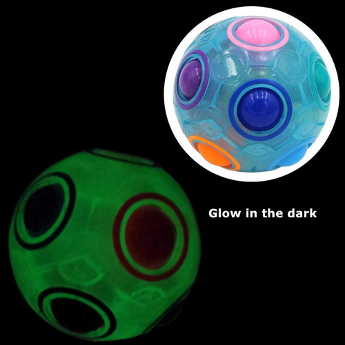 Rompecabezas Moruska Rainbow Ball Cube Magic Arcoíris Ball P