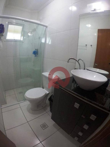 Imagem 12 de 18 de Apartamento Com 1 Dormitório À Venda, 47 M² Por R$ 250.000,00 - Vila Caiçara - Praia Grande/sp - Ap2601