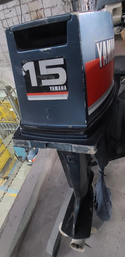 Imagem 6 de 8 de Poddium Nautica Motor De Popa Yamaha 15hp Todo Original