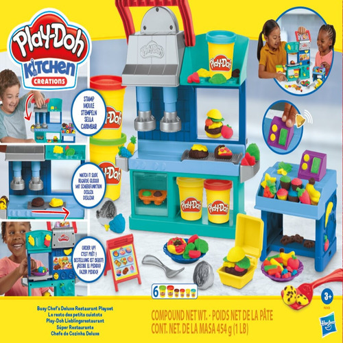 Play-doh Kitchen Creations - Restaurante Divertido Color Varios
