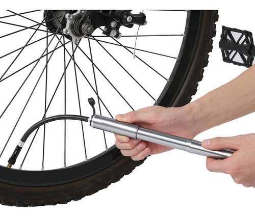 Mini Inflador Portátil De Aire Para Bicicleta De Montaña