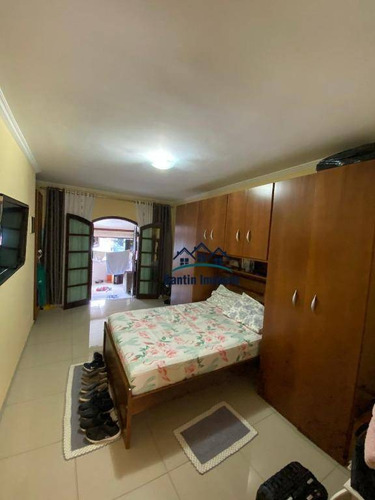 Imagem 11 de 17 de Sobrado De 260 M² Com 03 Quartos À Venda, Por R$ 636.000 - Parque Novo Oratório - Santo André/sp - So0424