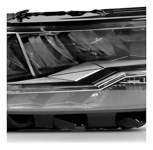 Farol Jetta Sedan 19 A 22 Elétrico C/ Motor Led Tyc Esquerdo