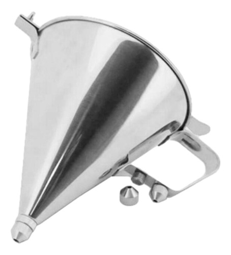 Embudo De Con Soporte, Herramienta Dispensadora De Acero