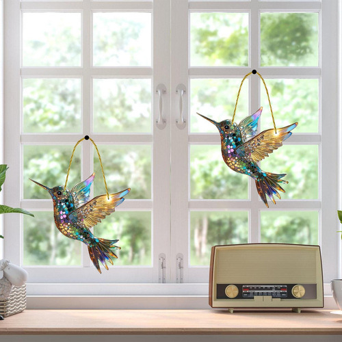 J Atrapasueños De Colibrí Decoración De Pared De Colibrí