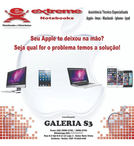 Reaparo E Assistencia Tecnica Macbook - Apple - Conceituada
