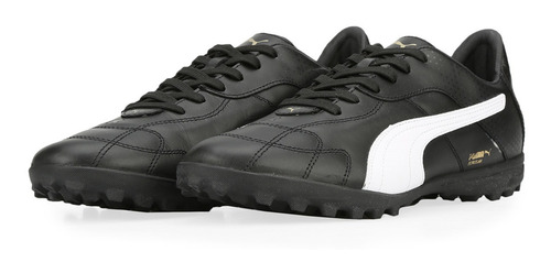 Imagen 6 de 6 de Botines Puma Borussia Tt En Negro Y Blanco
