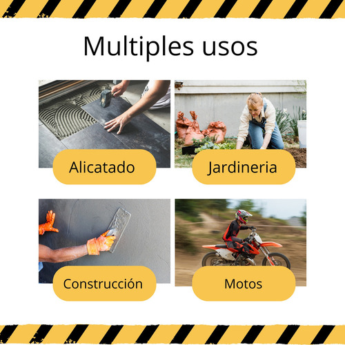 Rodillera Trabajo Industrial Comoda Uso Rudo Antiderrapante