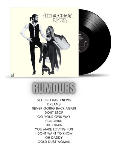 Imagen 2 de 8 de Vinilo De Coleccion Fleetwood Mac Rumours + Revista