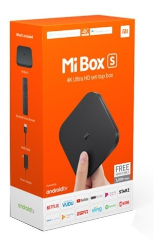 Xiaomi Mi Box S 4k Hdr Ultra Hd Tecnopro