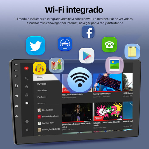 Zk Estéreo De 9 Coches 2+64 G Carplay Gps Para Audi Q5