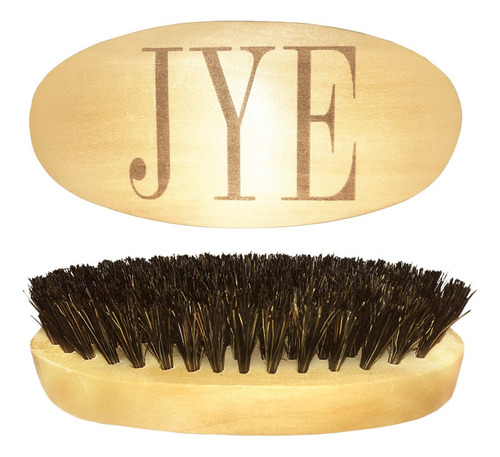 Pincel Lapiz Para Barba Y Bigote Jye Con Cepillo Cafe Jye Color Negro