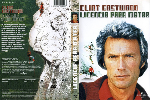 Licencia Para Matar - Clint Eastwood - Dvd