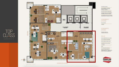 Imagem 7 de 7 de Sala Para Venda Top Class - 40624