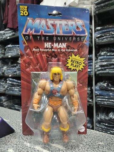 Masters Of The Universe, He-man, Retro Play!! (Usado)