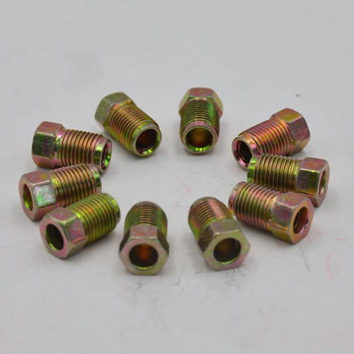 Imagen 8 de 8 de Tuercas Duraderas De Tornillo De Tubo De Freno Hueco De 10