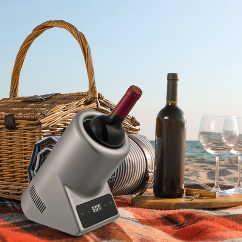 Resfriador De Vinho Aichiller Electric 750ml Capacidade De R