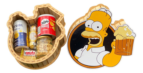 Regalo Caja Homero Simpson - Unidad a $75000