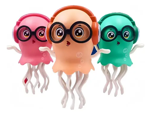 Juguete De Medusa Bailarina Con Luces LED Y Música – Calamar Eléctrico Que Baila Y Gatea, Ideal Para Niños De 3 A 8 Años