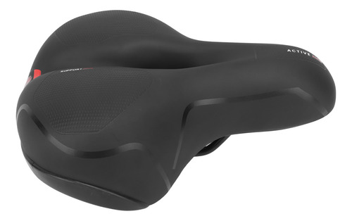 Sillín Para Bicicleta, Cómodo, Acolchado Y Transpirable, Neg