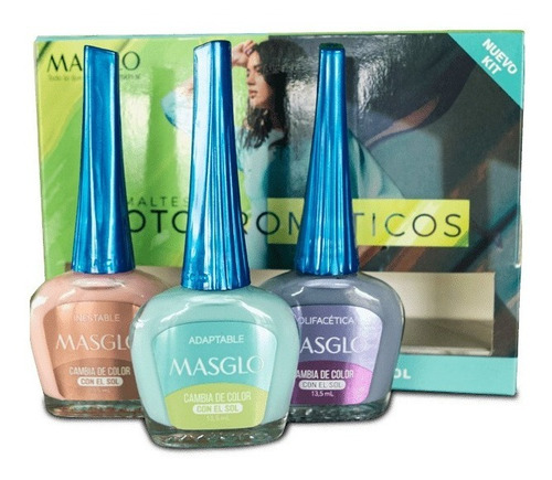 Masglo Esmalte Fotocromatico Kit - mL a $587