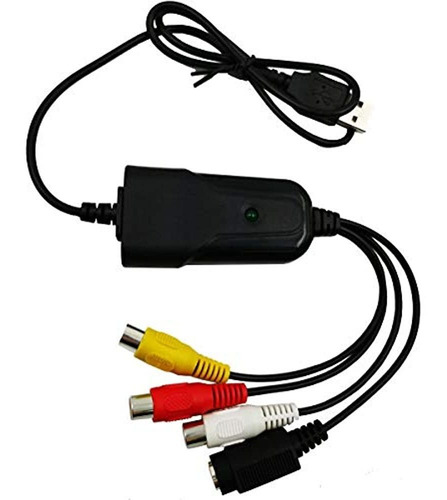 Adaptador Usb 2.0 Av / Rca Portatil Y Tarjeta De Captura De