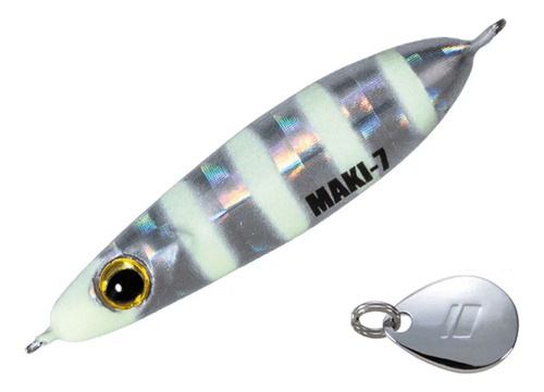 Isca Pesca Major Craft Maki Jig Micro 7g 4cm Cor Zebra Glow