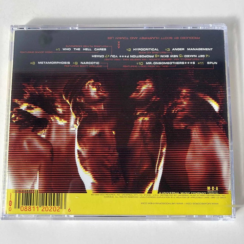 Methods Of Mayhem - Cd Usado (motley Crue) (Usado)