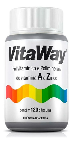 Vitaway - Polivitamínico A Z - 120 Cáps