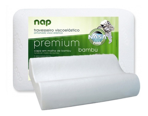 2 Travesseiros Nasa Cervical Premium Bambu Nap