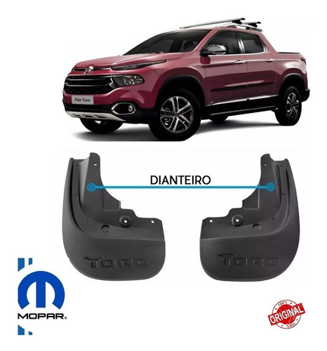 Par Dianteiro Para Barro Mopar Original Fiat Toro 2020 19 18