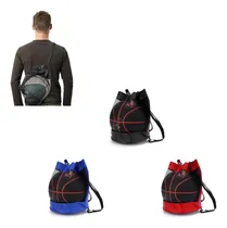 Comprar 3pzs Mochila De Baloncesto,bolsillo De La Red De Baloncesto