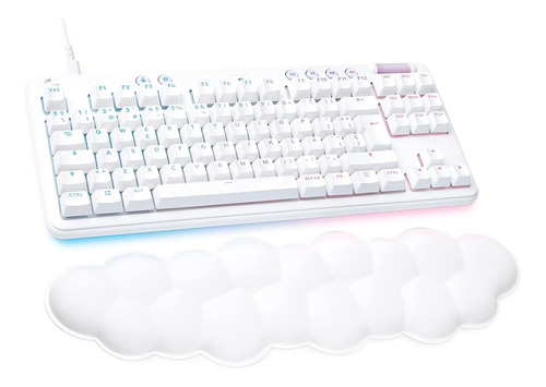 Teclado Tkl Logitech G713 Gamer Mecanico Lightsync Blanco