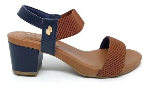Sand lia Casual Salto Baixo Conforto Leve E Macia Usaflex