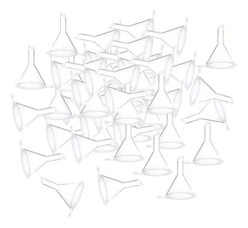 Miniembudos De Cocina Para Llenar Botellas, 100 Unidades