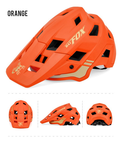 Imagen 2 de 2 de Casco Batfox Mtb Ultra Ligero Nuevo Diseño