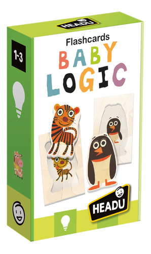 Headu Flashcards Baby Logic Mu23813 - Juguete Educativo Para