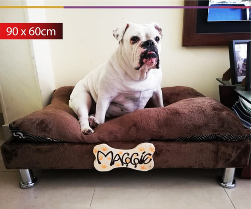 Cama De Lujo Para Perros!! Base Cama + Colchón Para Mascota!