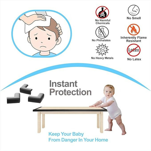Protector Niños 2 Mt Bordes Mesas/ Muebles + 5 Esquineros