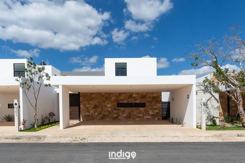 Casa Nueva En Venta En Privada Amidanah, Modelo B, Temozón Norte, Mérida Norte