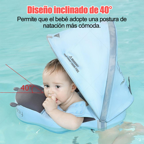 Salvavidas Inflables Flotador Bebe Alberca Playa C/sombra