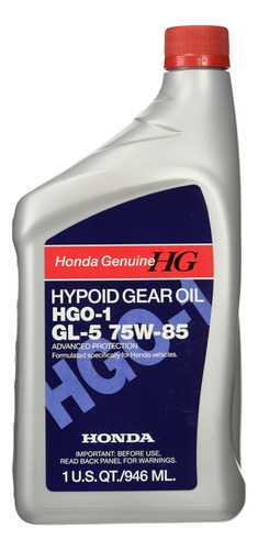 Honda Genuino 08200-9014 Aceite De Engranaje Hipoides Hgo-1