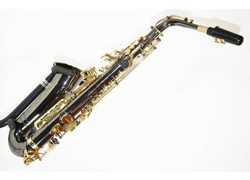 Ft-6430bn Klingt Saxofon Alto Negro/dorado Con Estuche En Mi