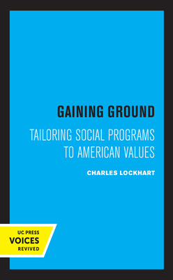 Libro Gaining Ground: Tailoring Social Programs To Americ...
