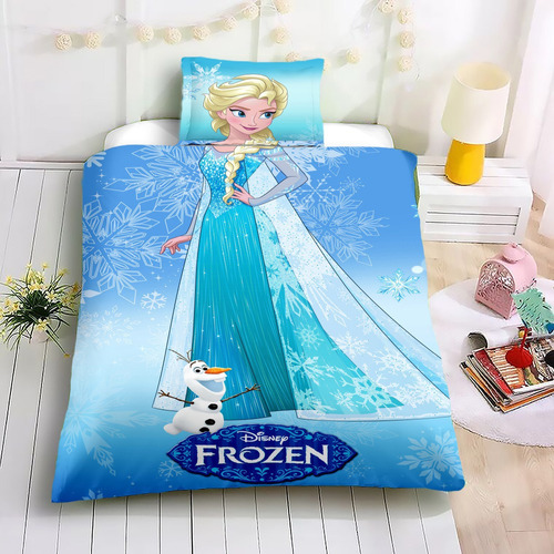 Conjuntos De Ropa De Cama Frozen Elsa For Niños