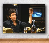 Comprar Cuadro Decorativo En Canvas Scarface Tony Montana Arte - 45